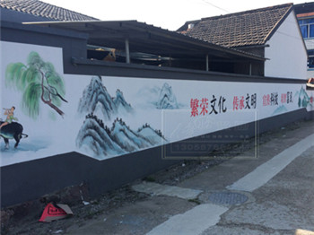 墻繪對(duì)鄉(xiāng)村改造的優(yōu)勢(shì)